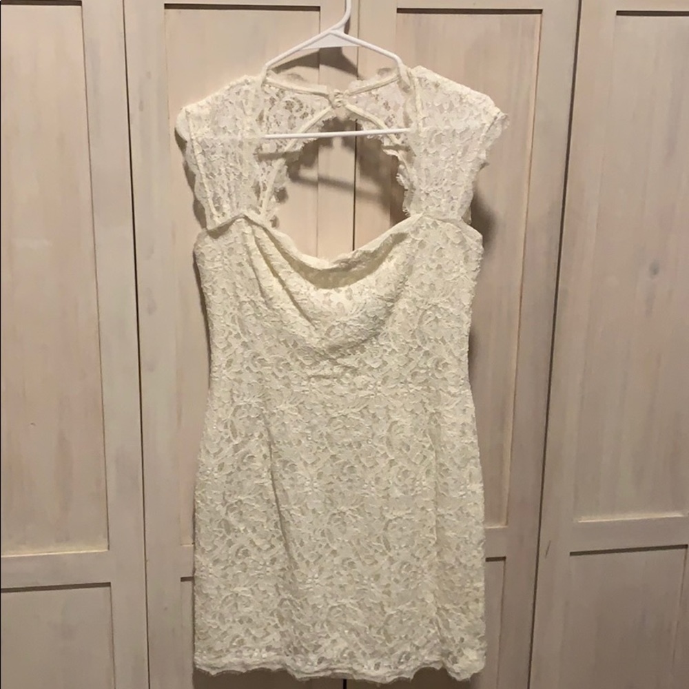 Adrianna Papell Lace Dress